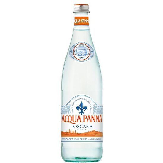 Minerālūdens ACQUA PANNA negāzēts, stiklā, 0.75l (DEP)